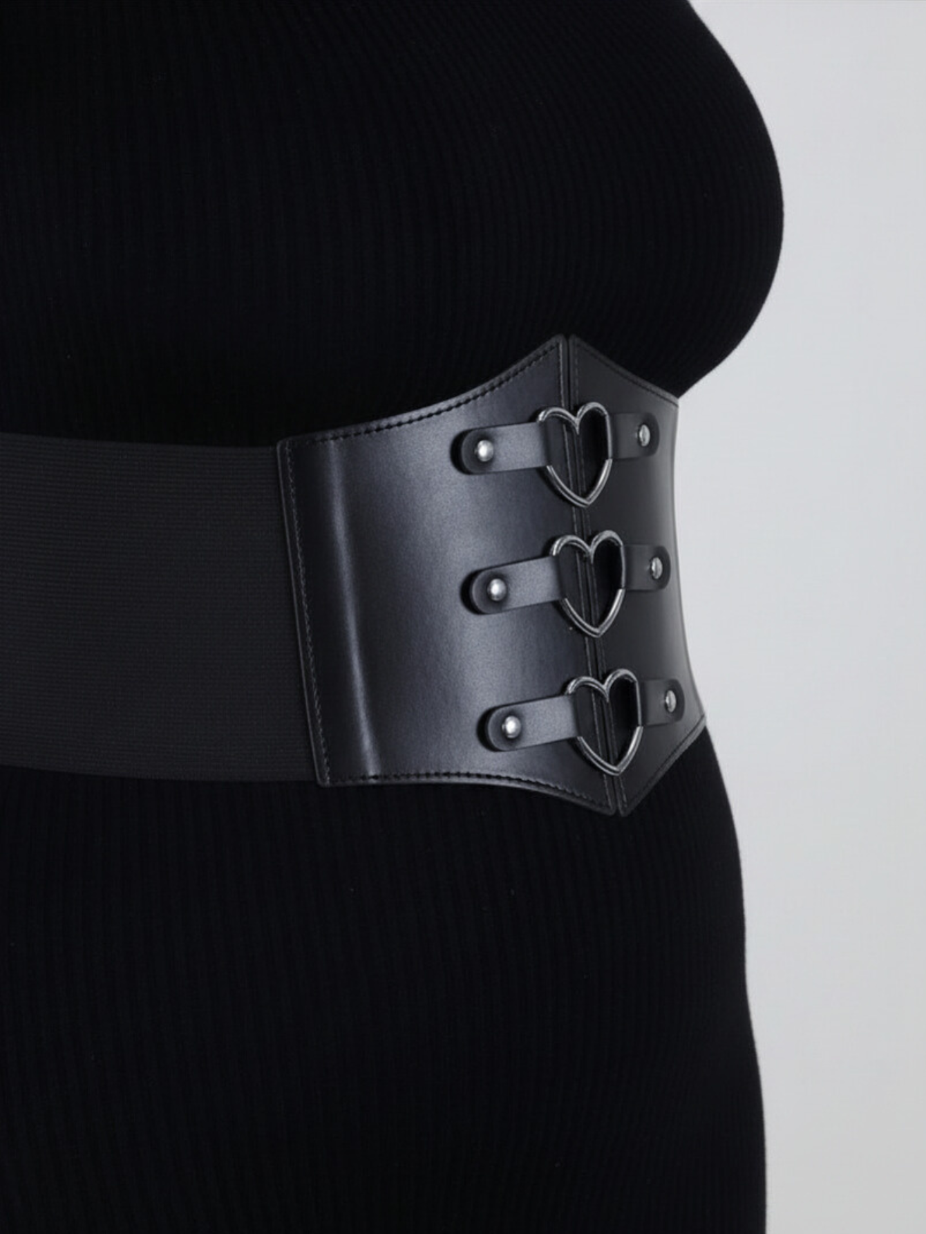 O Ring Corset Harness Belt