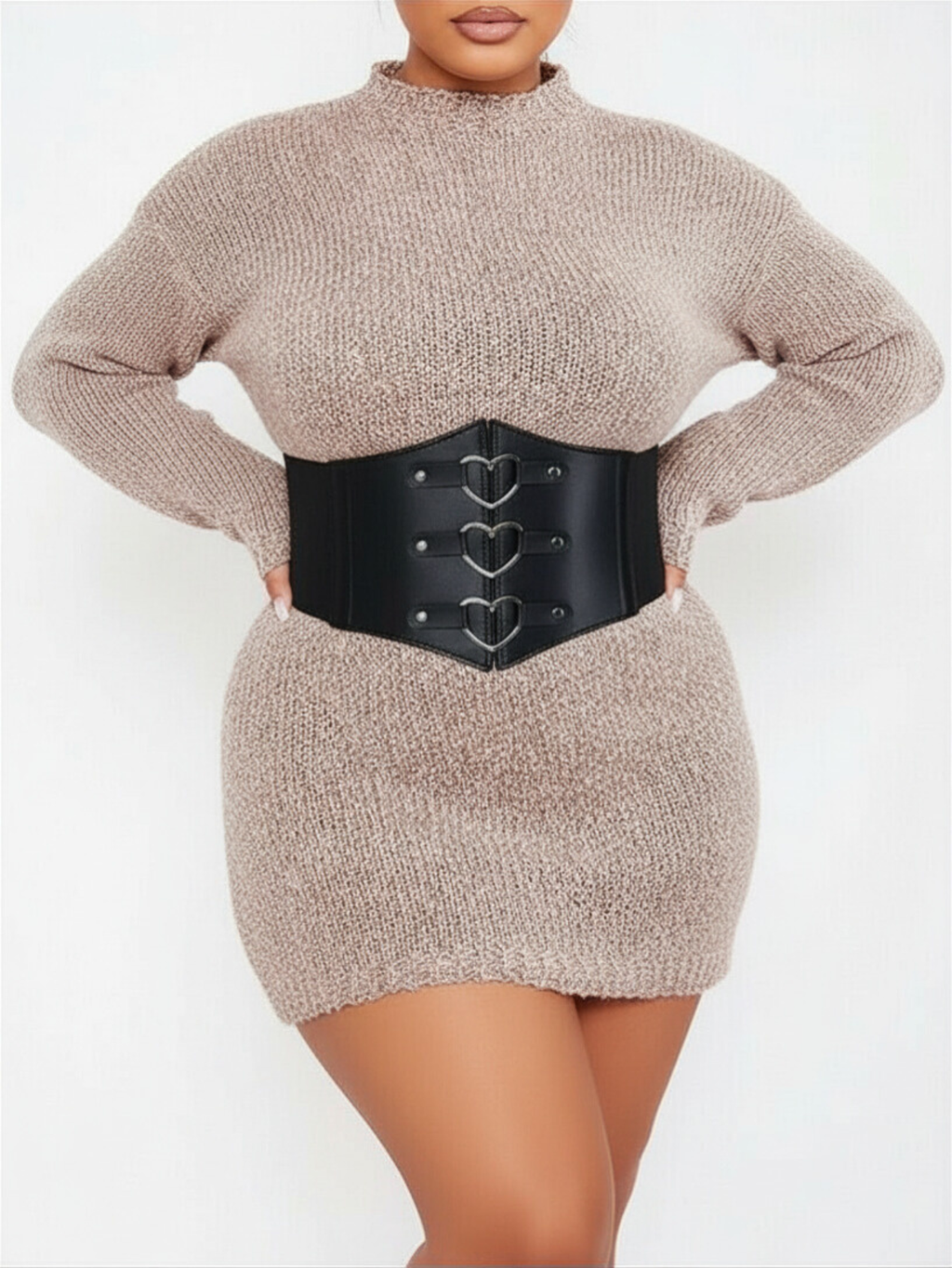 Heart Ring Corset Harness Belt