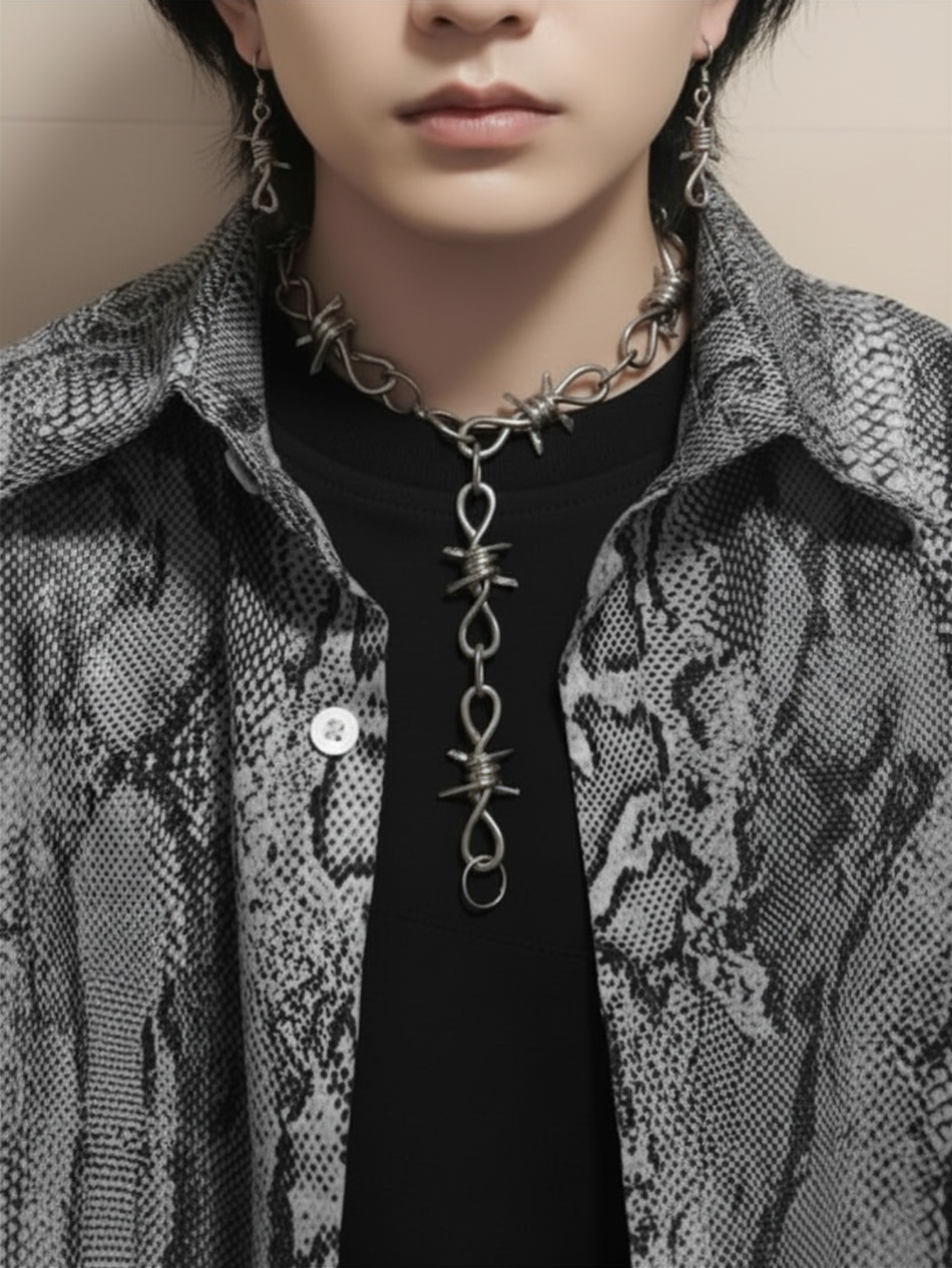 Barbed Wire Necklace