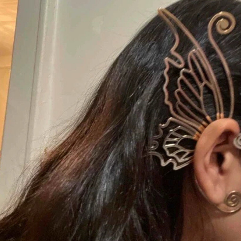 Gold Dragon Ear Cuff