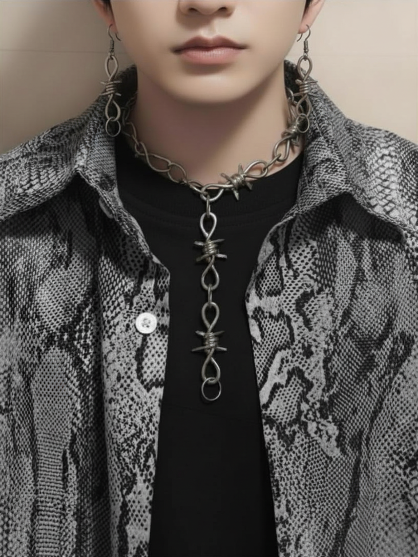 Barbed Wire Necklace