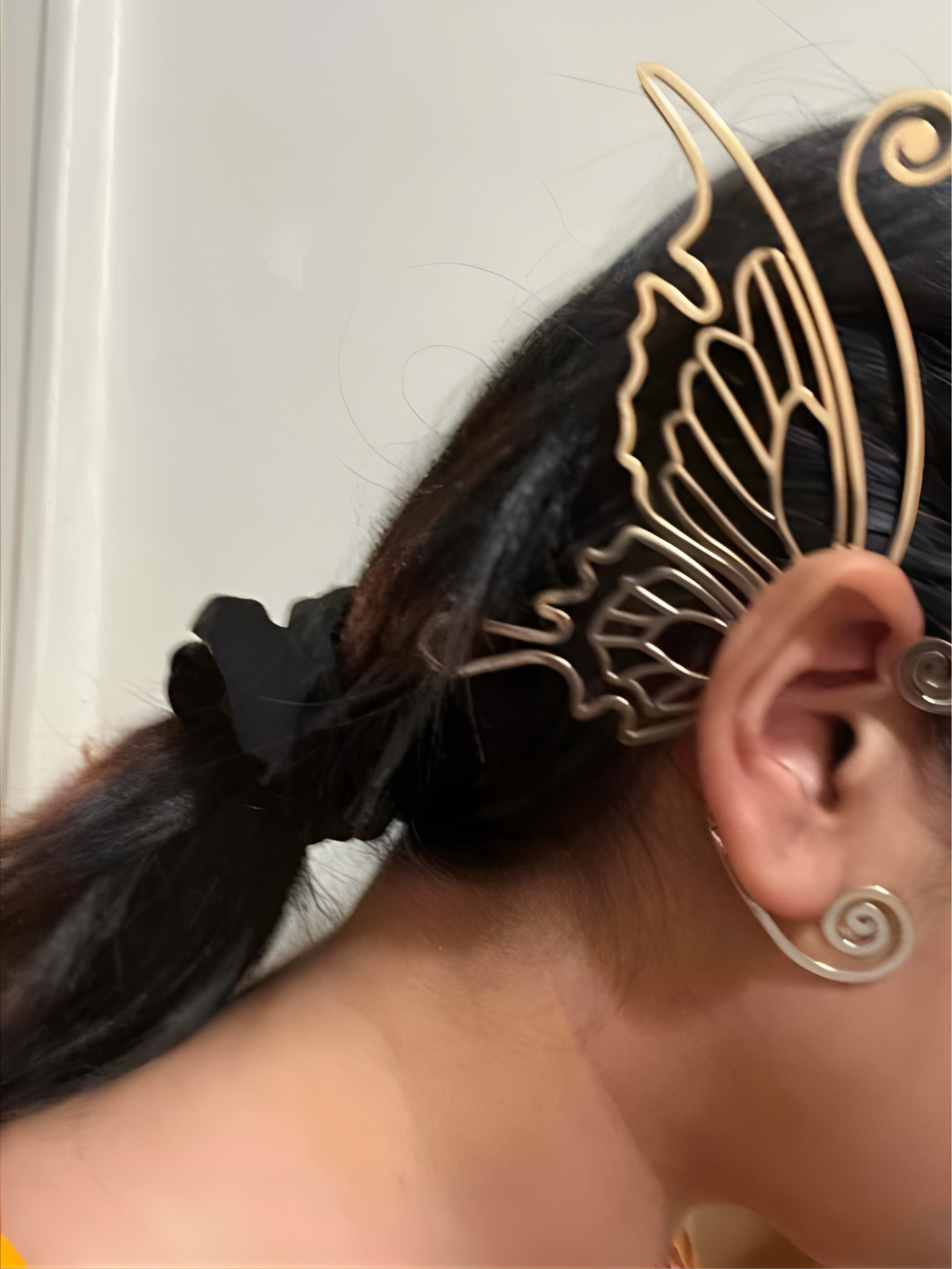 Gold Dragon Ear Cuff