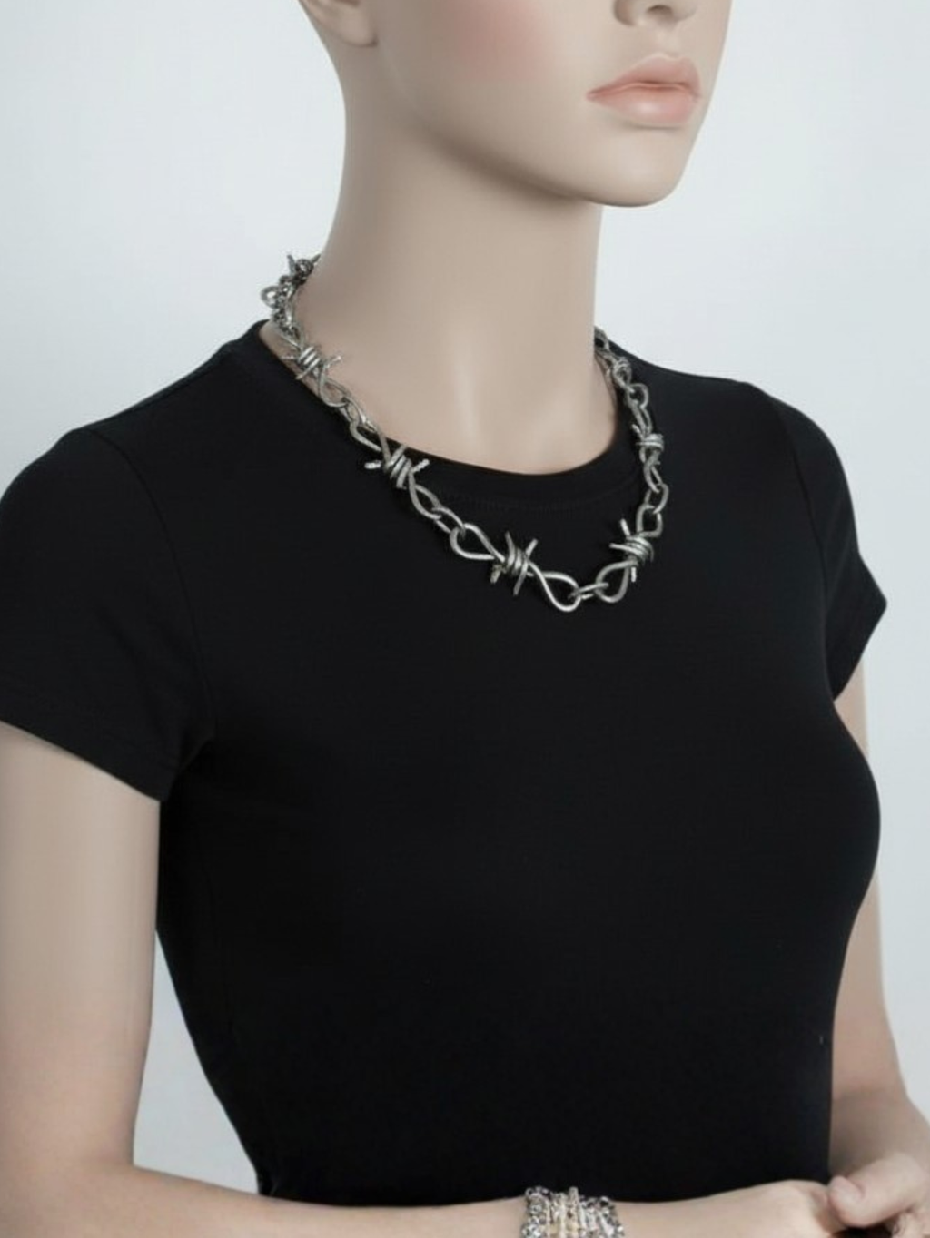 Barbed Wire Necklace