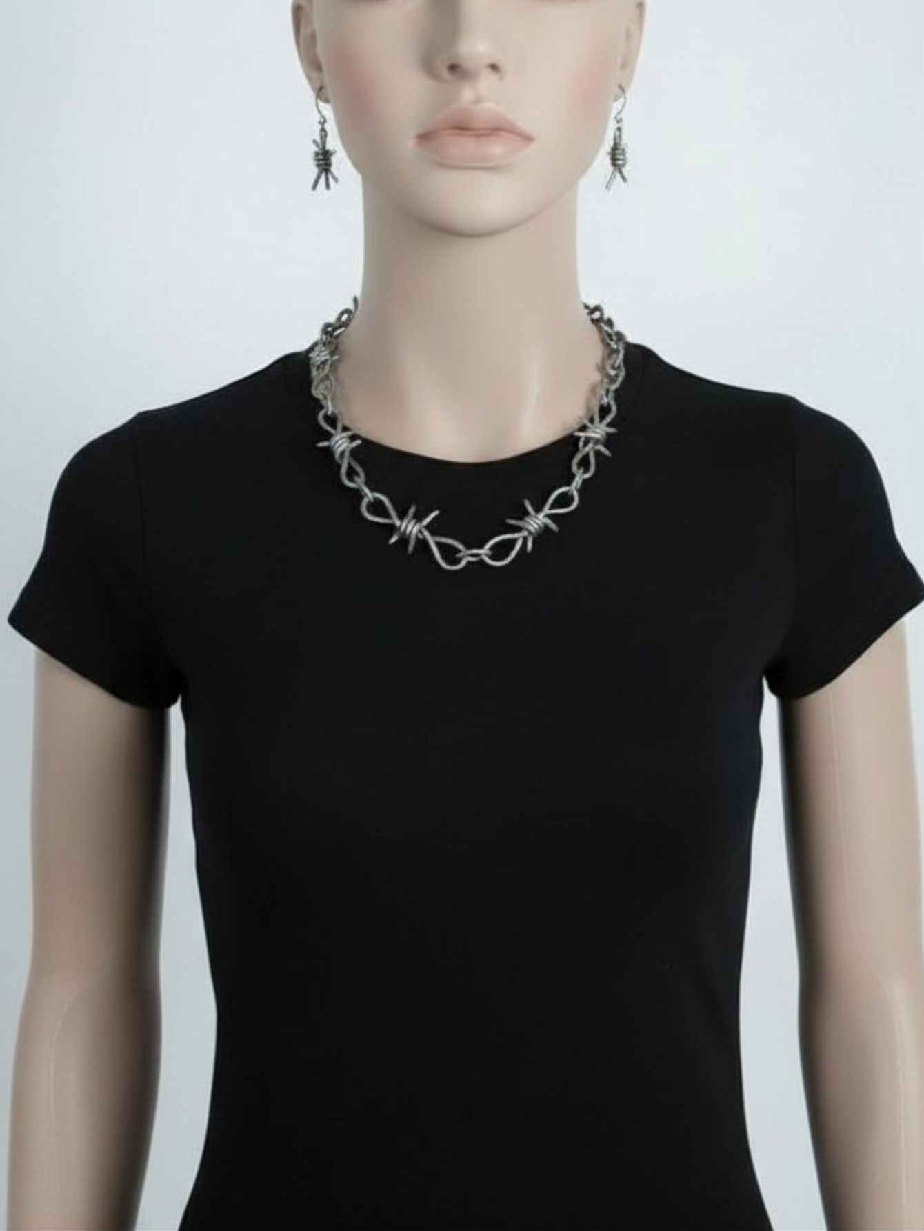 Barbed Wire Necklace