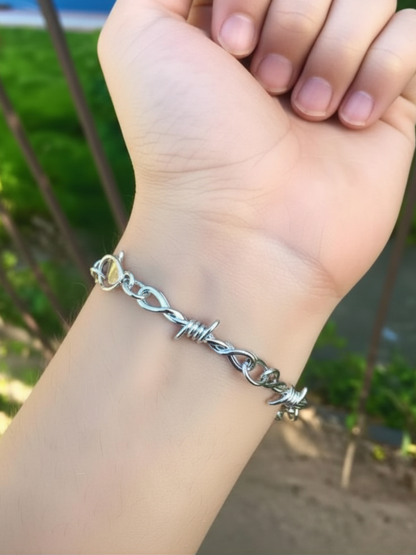 Barbed Wire Bracelet