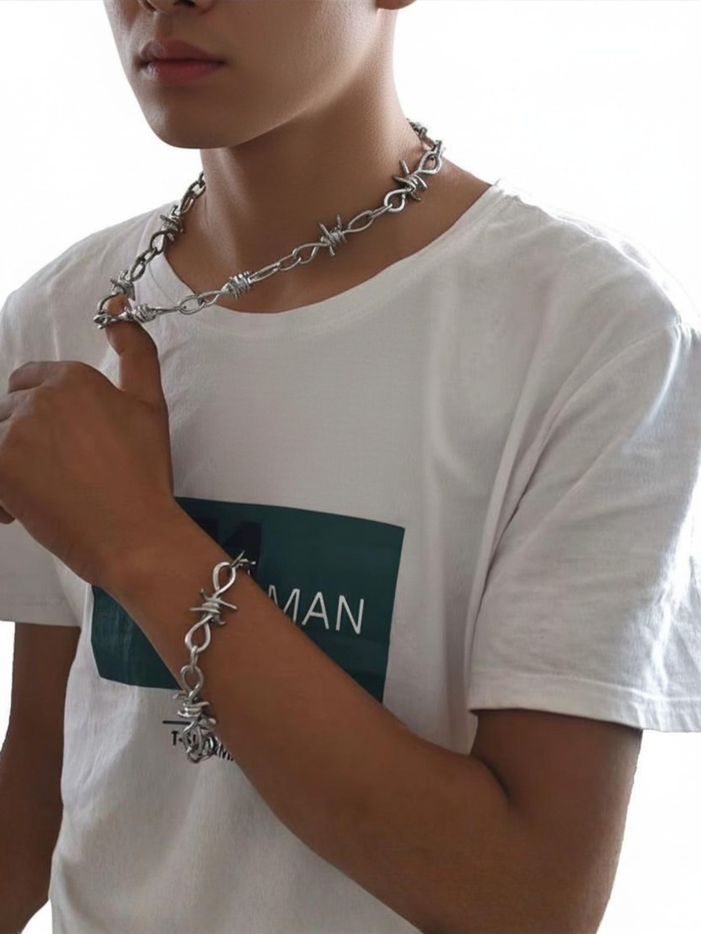 Barbed Wire Necklace
