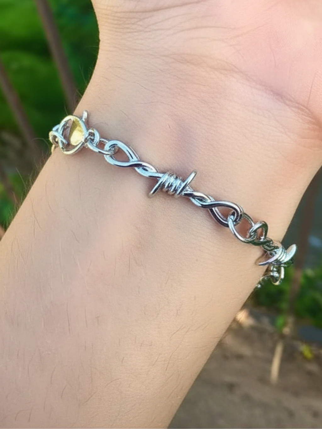 Barbed Wire Bracelet
