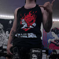 Johnny Silverhand Tank Top: Cyberpunk 2077
