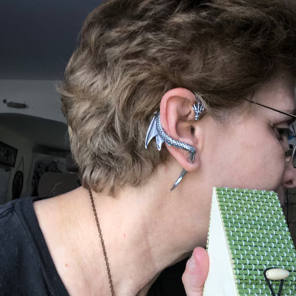 Dragon Earring Punk Y2K