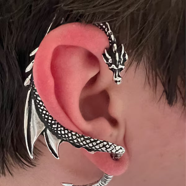 Dragon Earring Punk Y2K