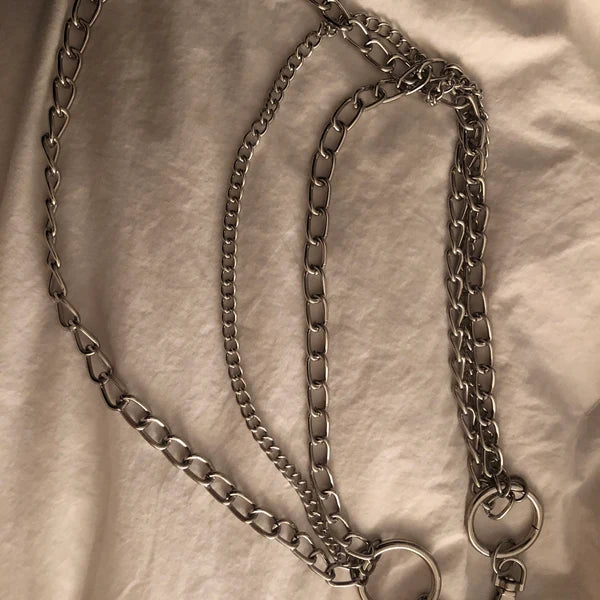 3 Layer O Ring Wallet Chain