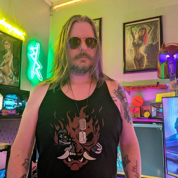 Johnny Silverhand Tank Top: Cyberpunk 2077