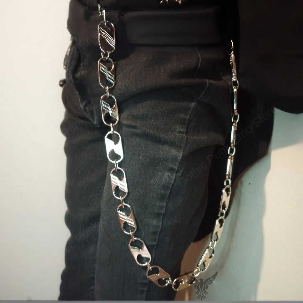 Stainless Steel Bottle Cap Wallet Chain