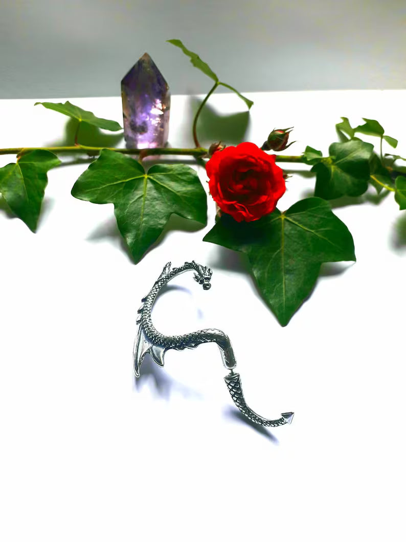 Dragon Earring Punk Y2K