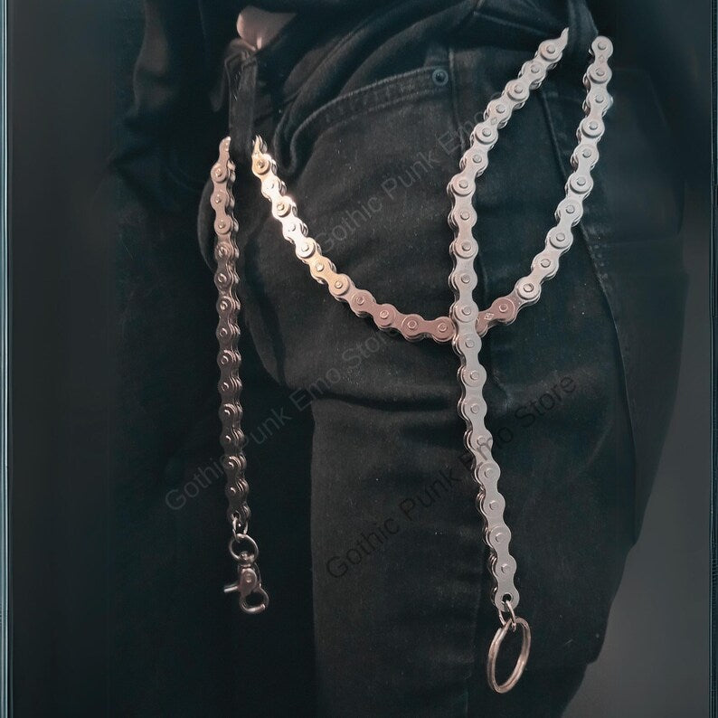 Heavy Metal Bike Wallet Chain