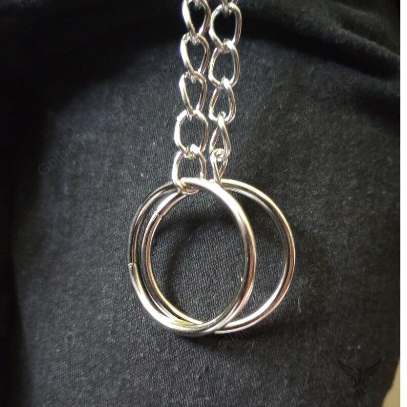 Y2K O-Ring Pants Chain
