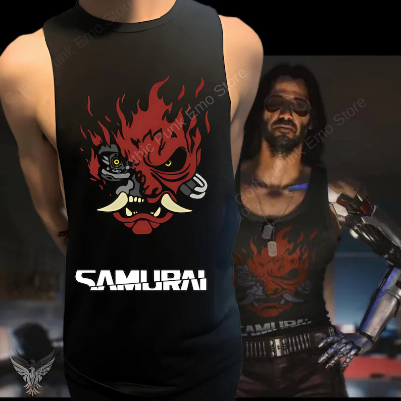 Johnny Silverhand Cyberpunk 2077 Tank Top