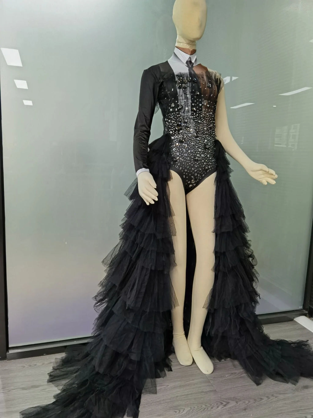 Tuxedo Dress