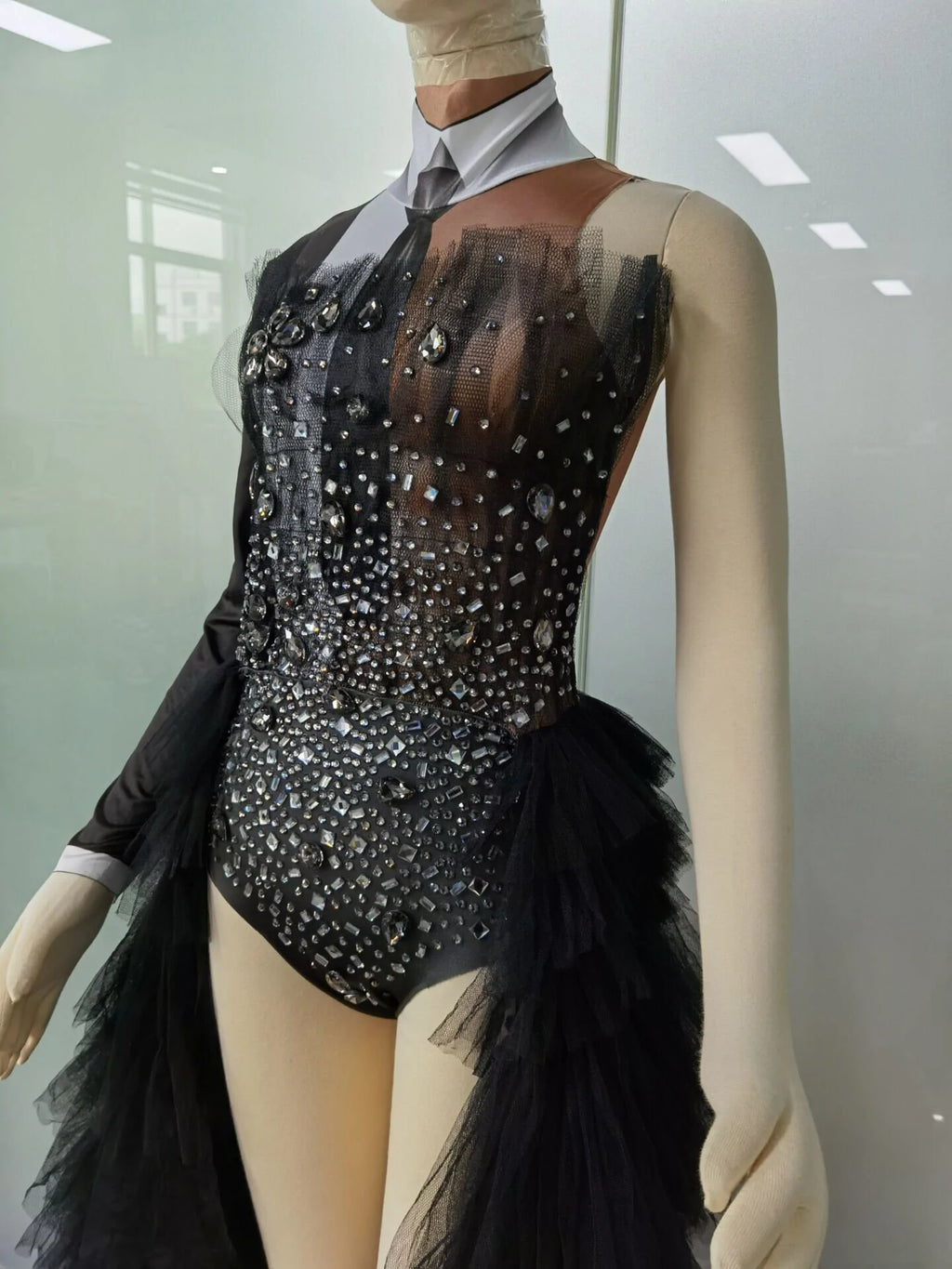 Tuxedo Dress