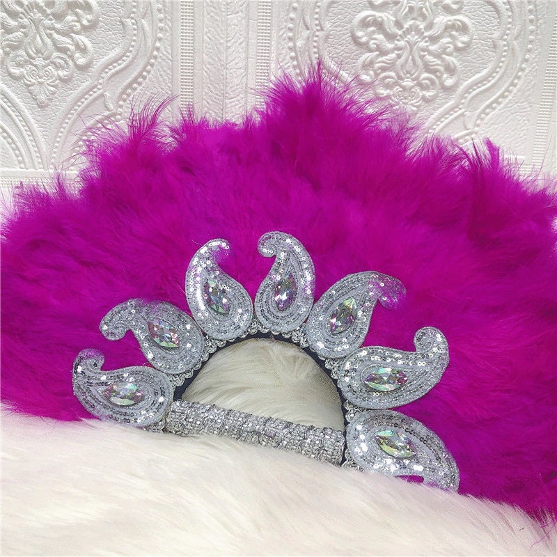 Feather Bridal Fan