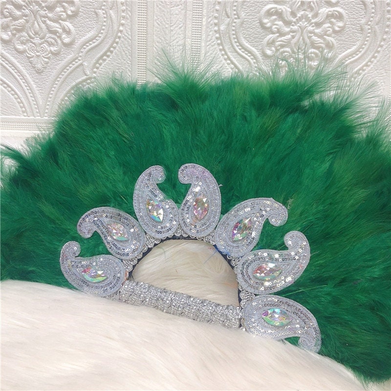 Feather Bridal Fan