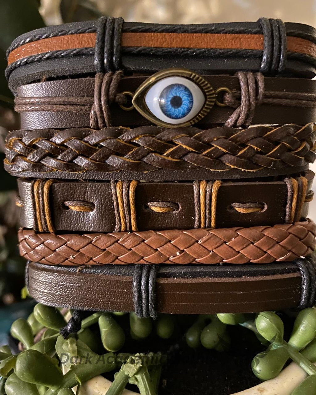 Gothic Punk Bracelet Set