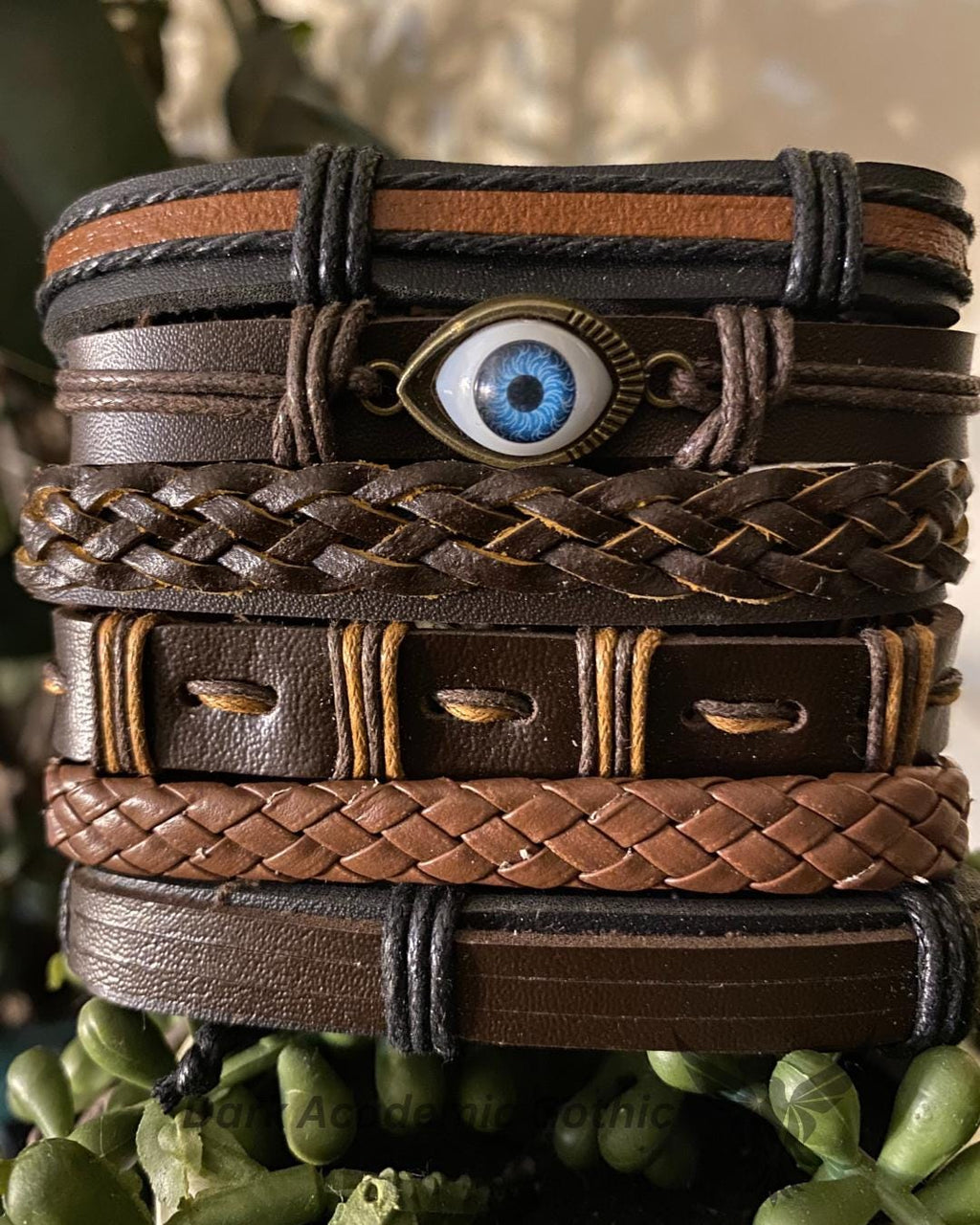 Gothic Punk Bracelet Set