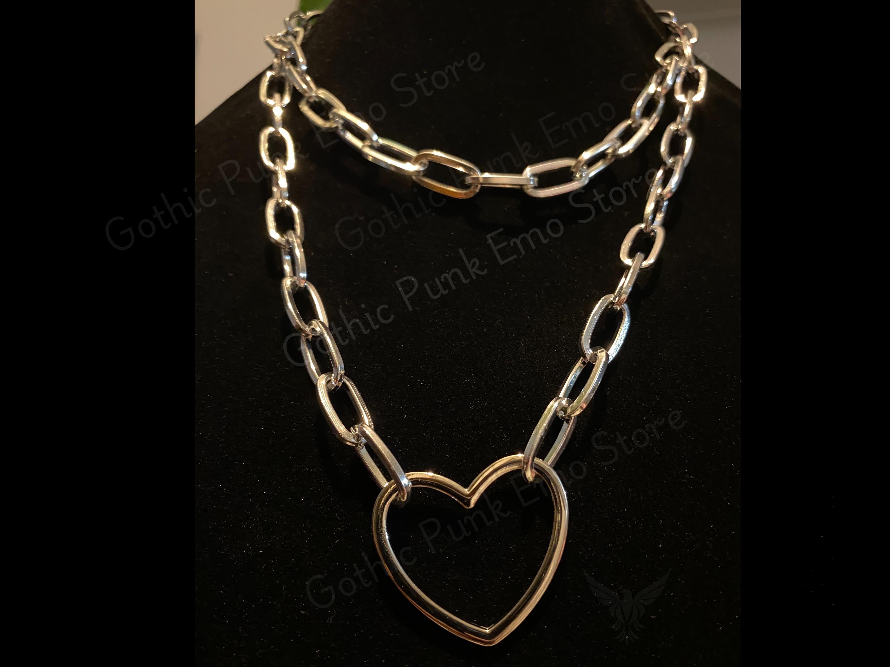 Gothic Heart Necklace