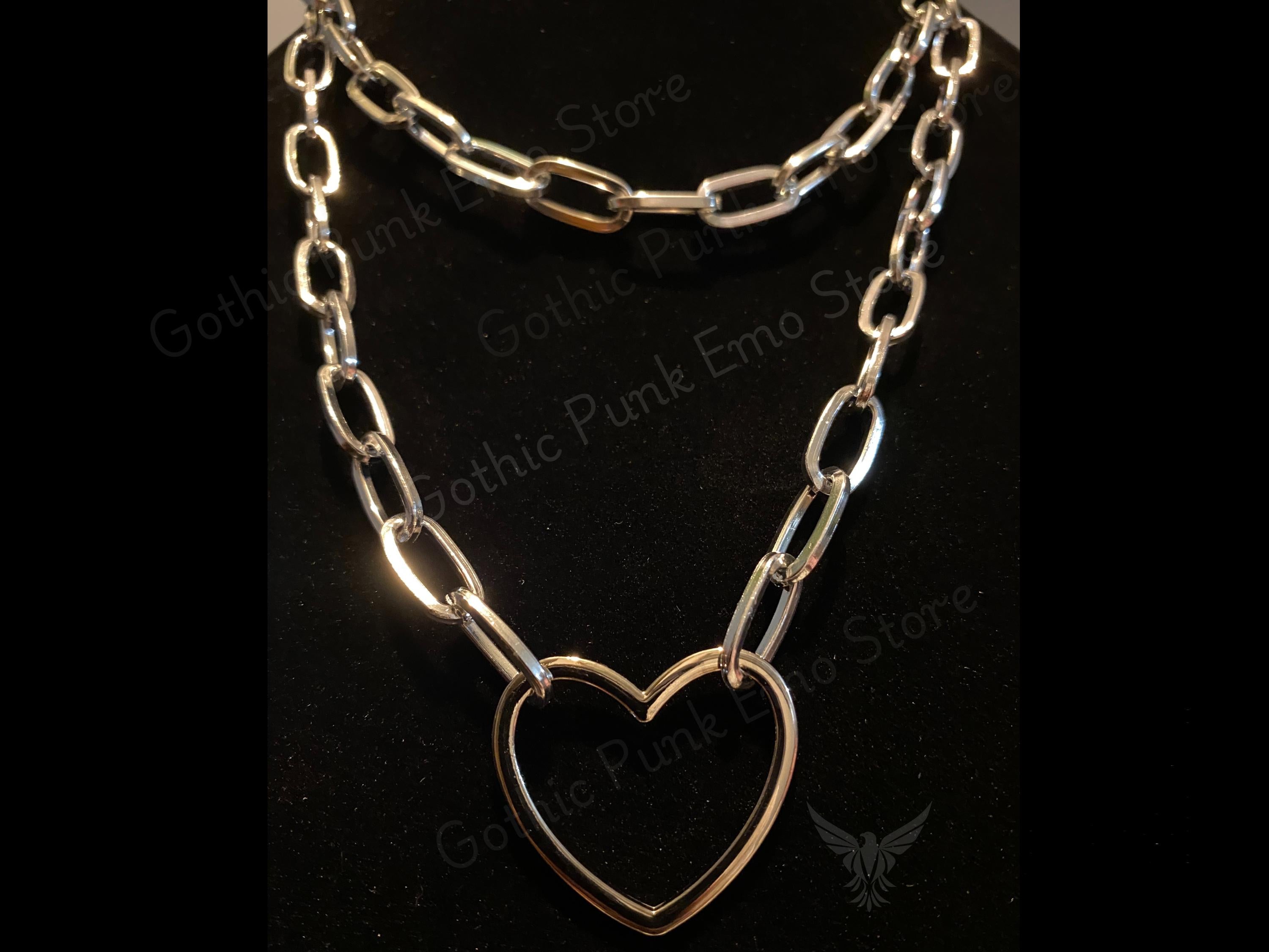 Gothic Heart Necklace