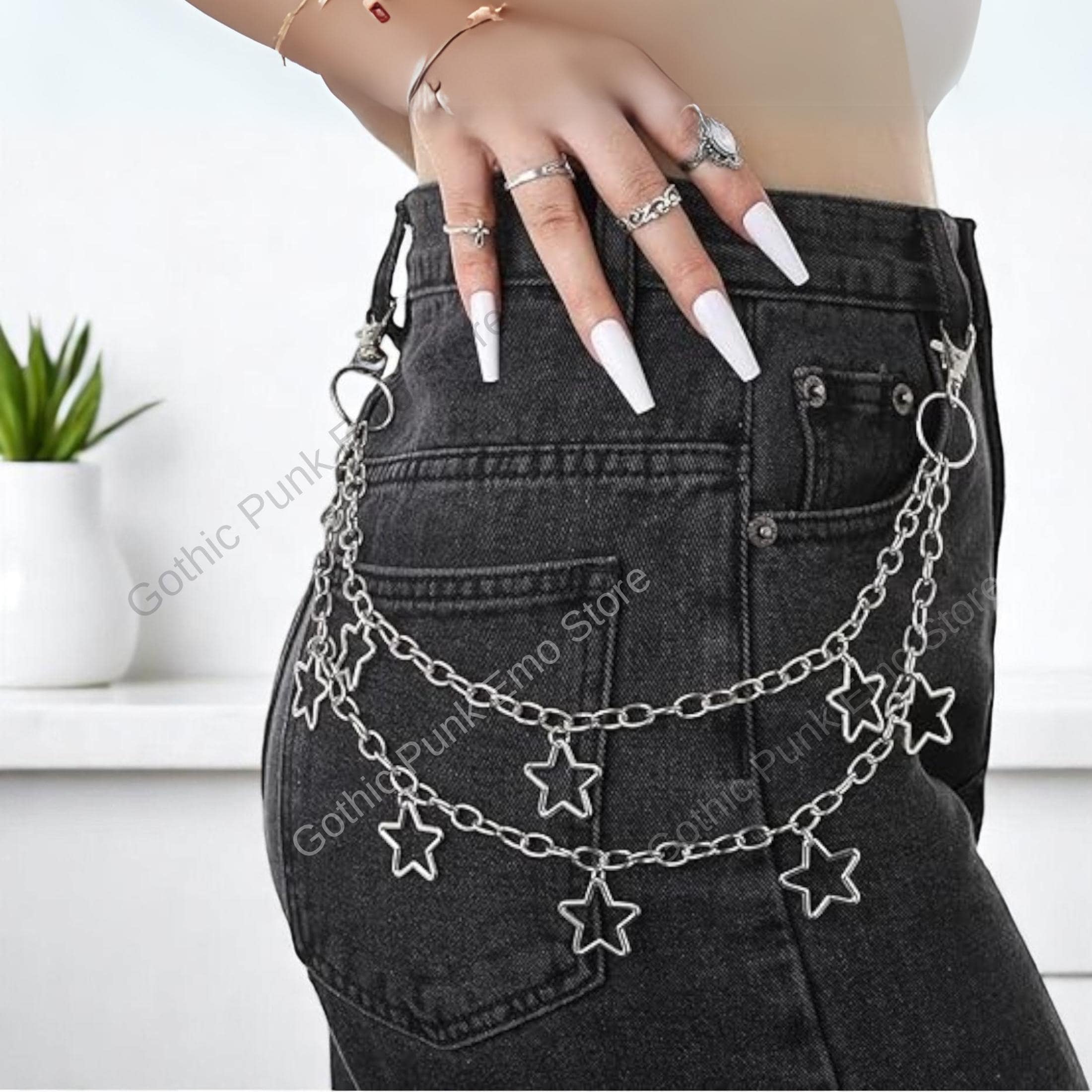 Star Astrology Wallet Chain