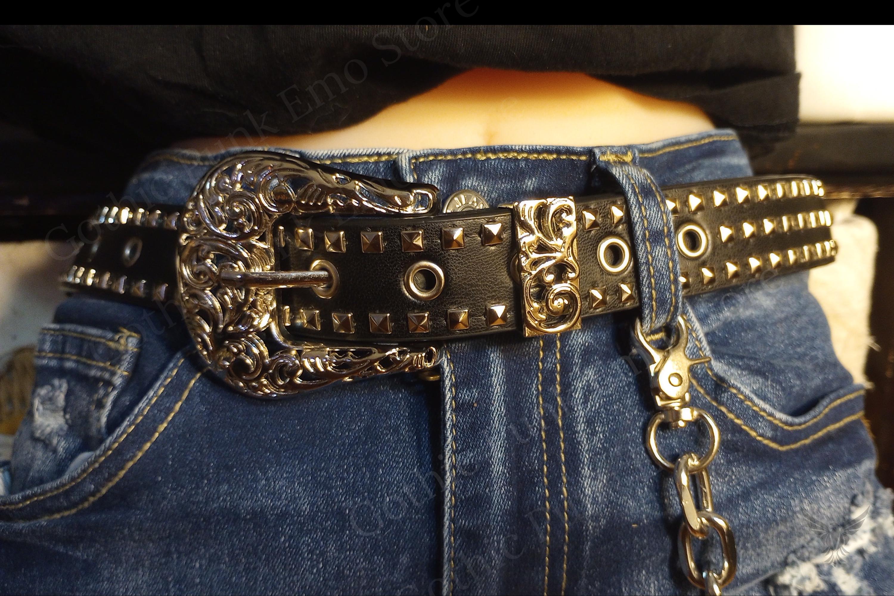 Rivet Studded Belt
