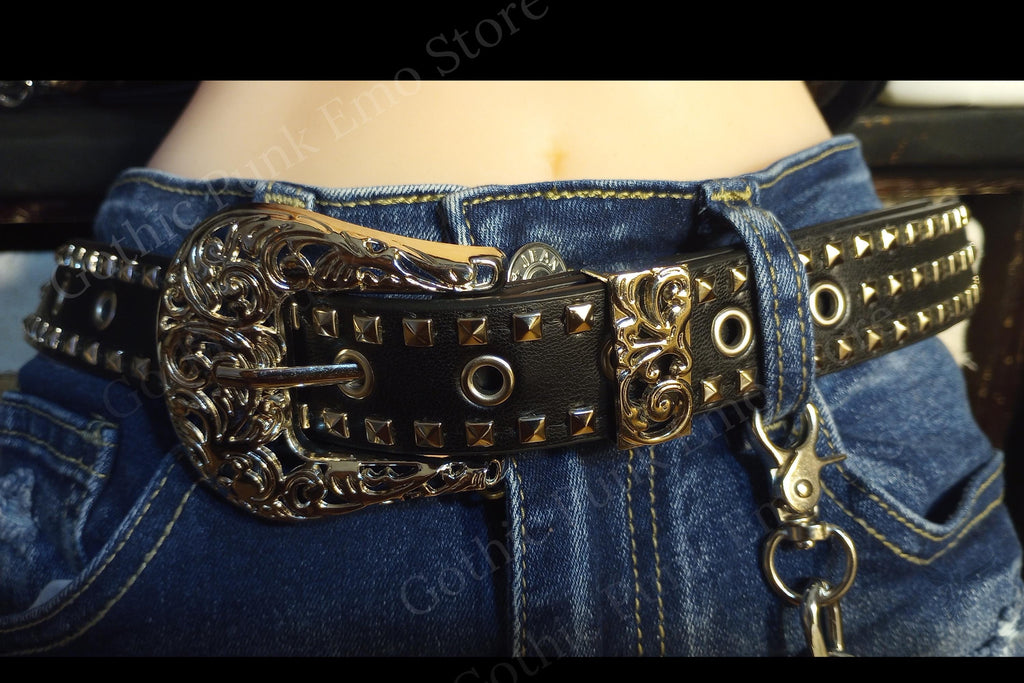 Rivet Studded Belt