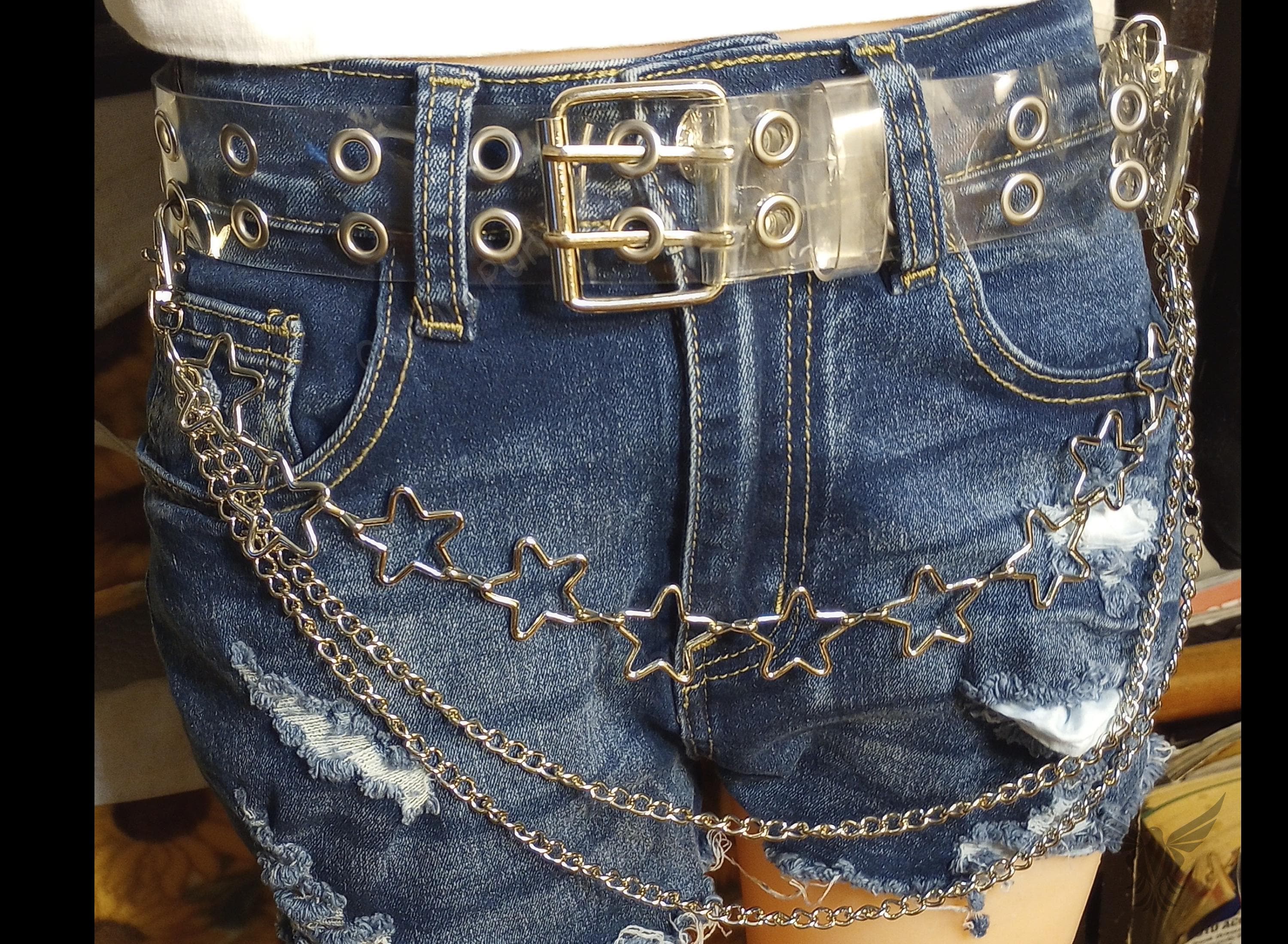 Clear PVC Grommet Belt