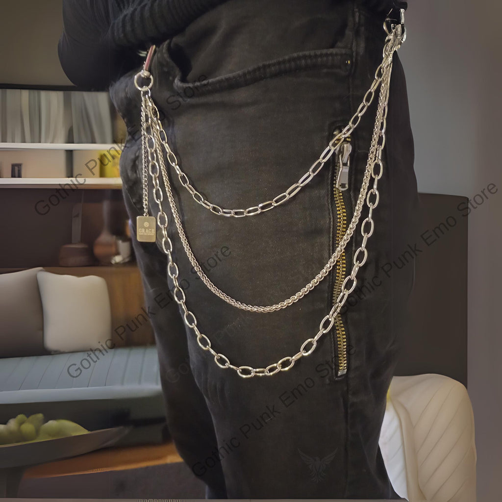 3-Layered Grace Charm Pants Chain