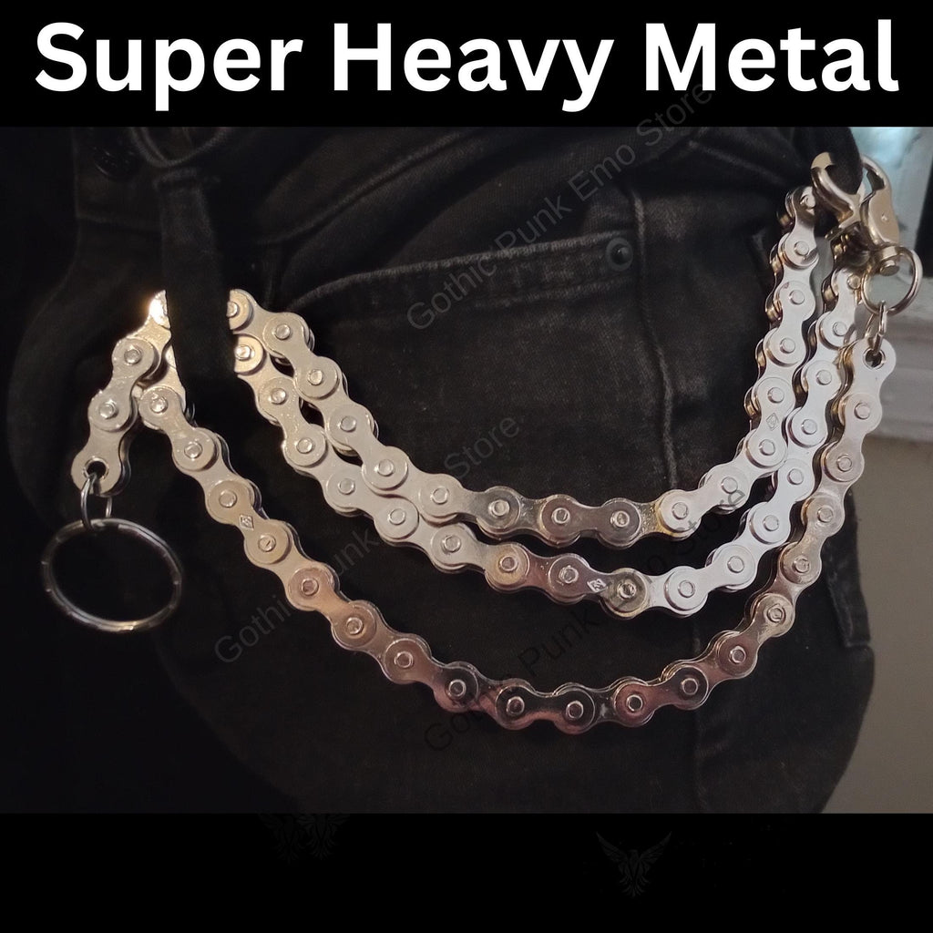 Heavy Metal Bike Wallet Chain