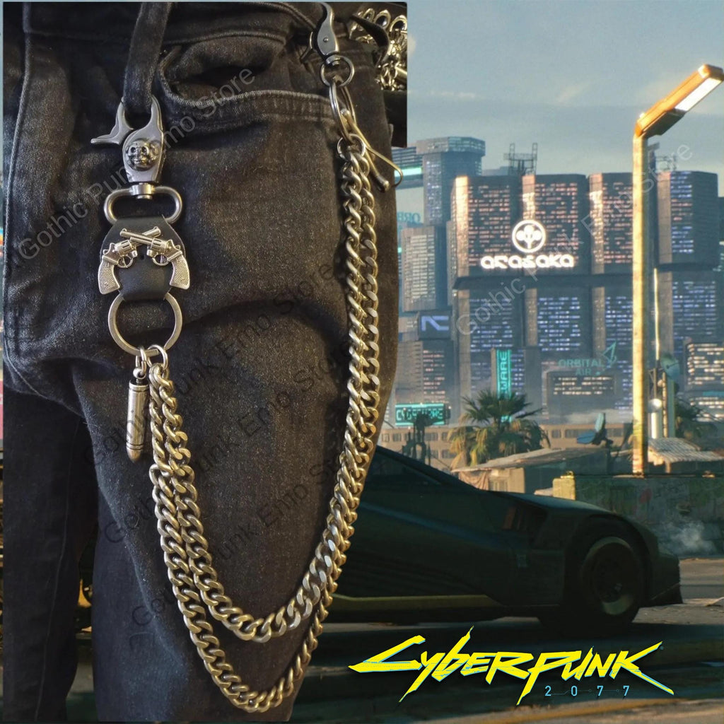 Bullet Gun Pants Chain