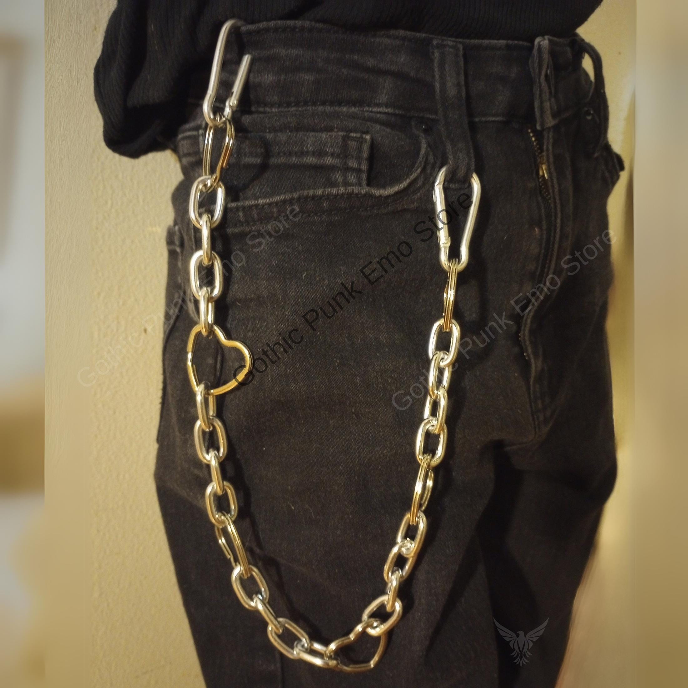 Heart Necklace - Pants Chain
