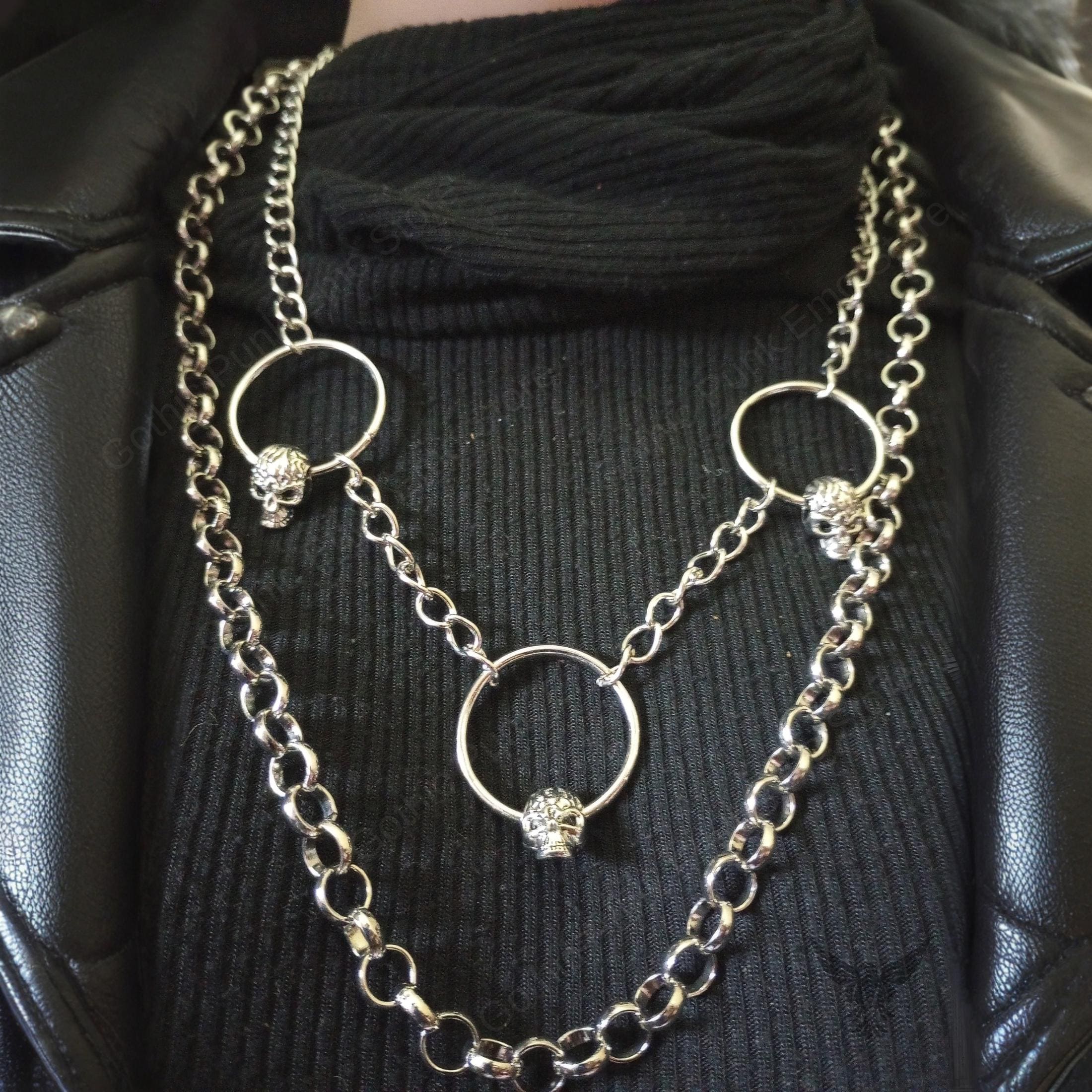 Gothic Skull Necklace