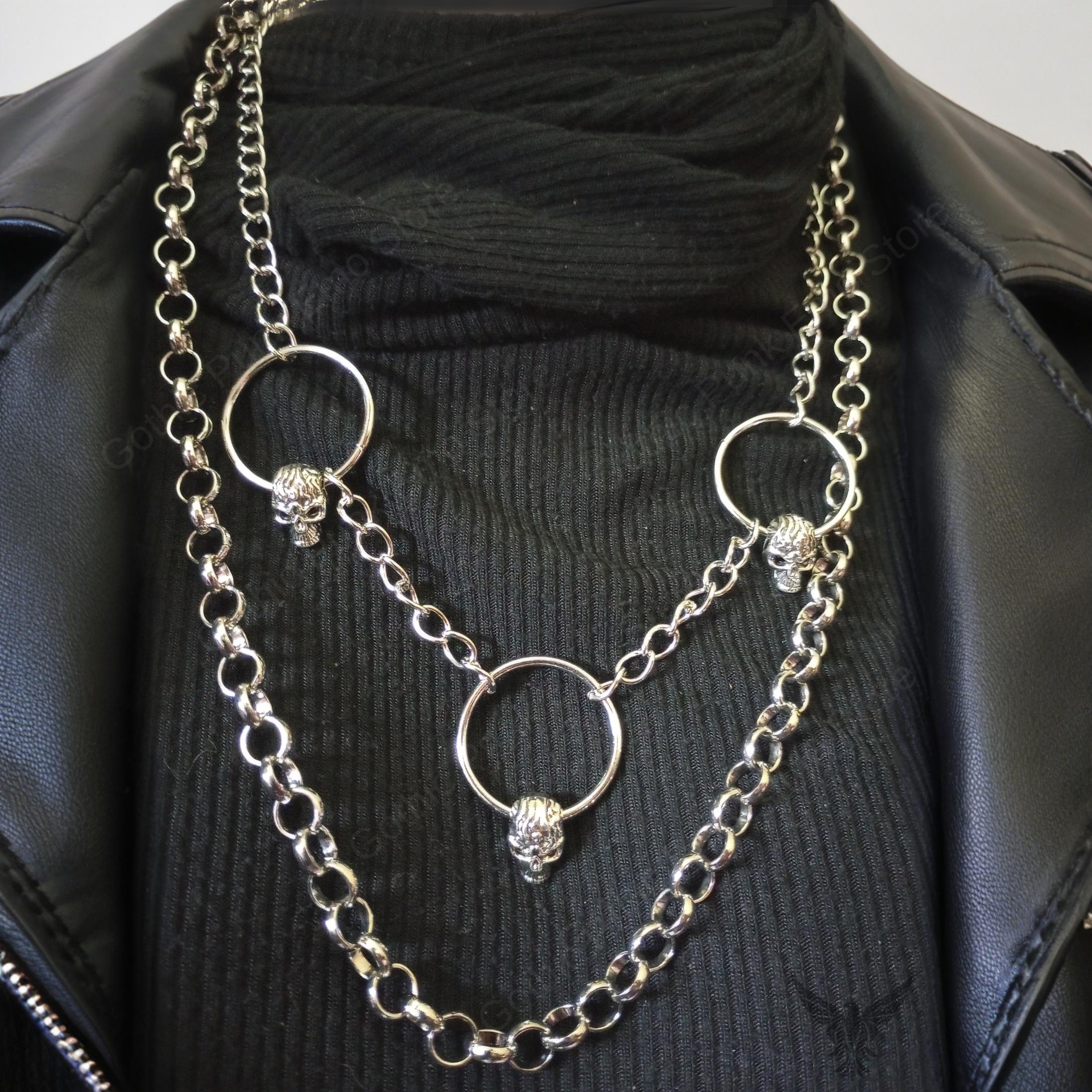 Gothic Skull Necklace