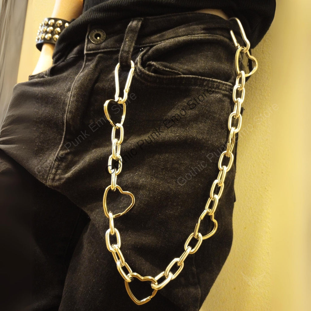 Heart O-Ring Wallet Chain