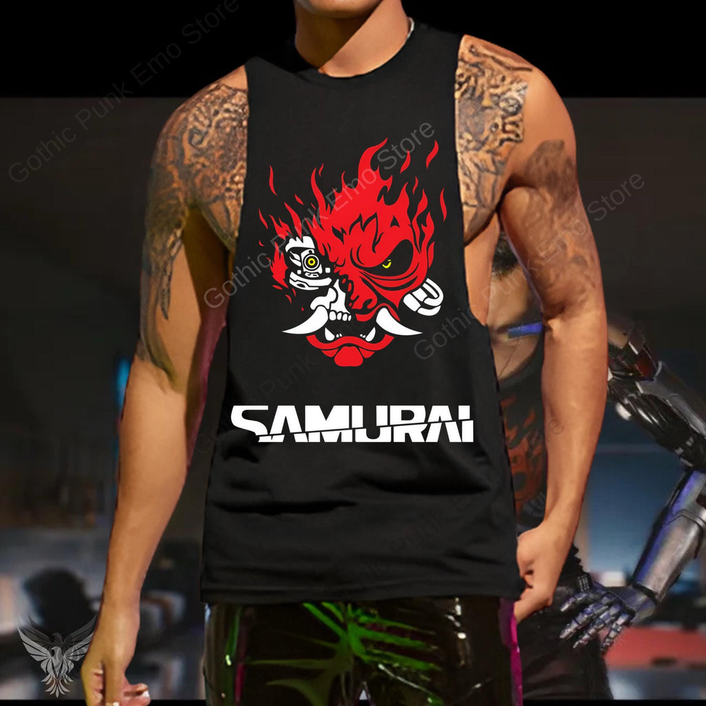 Johnny Silverhand Cyberpunk 2077 Tank Top