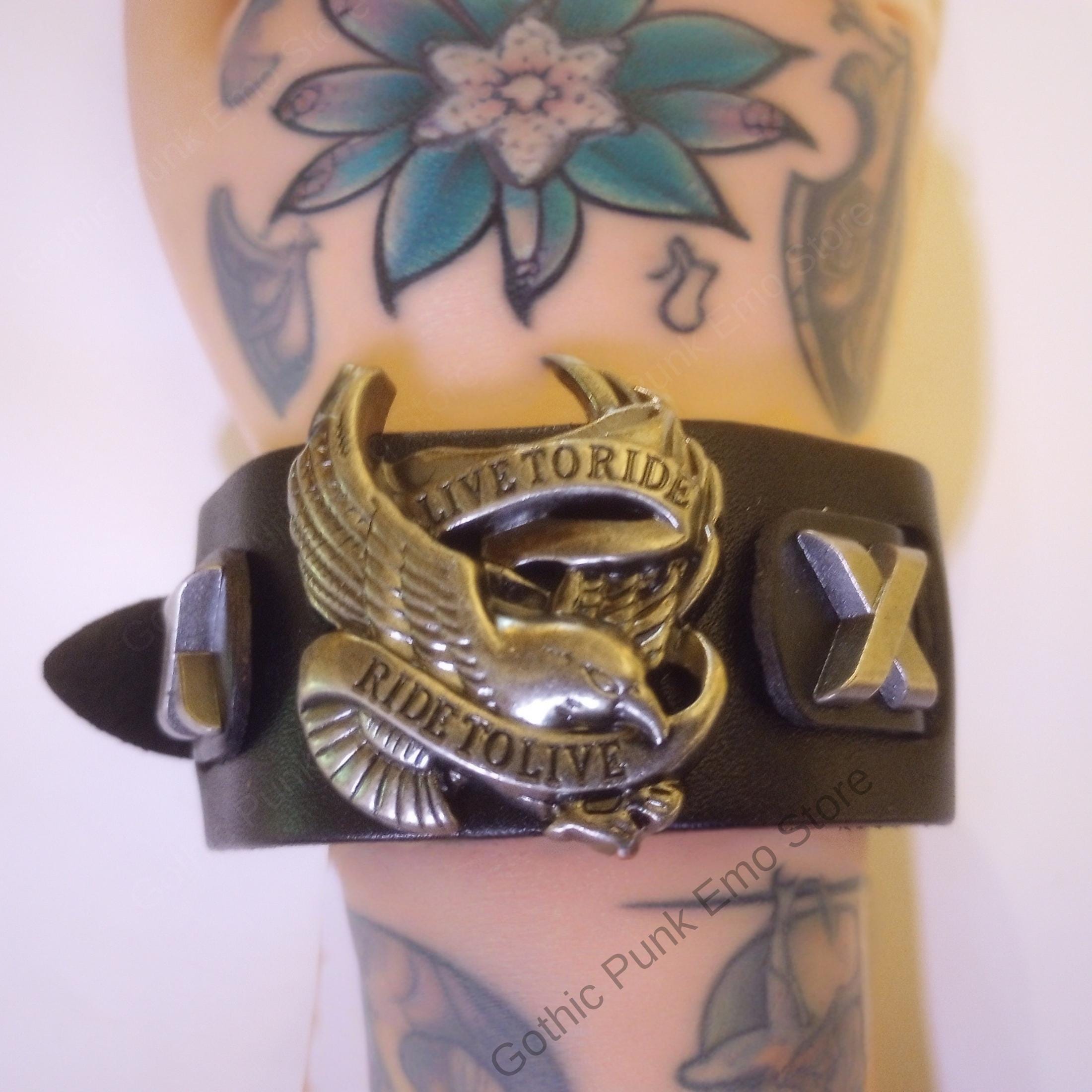 Eagle Biker Bracelet