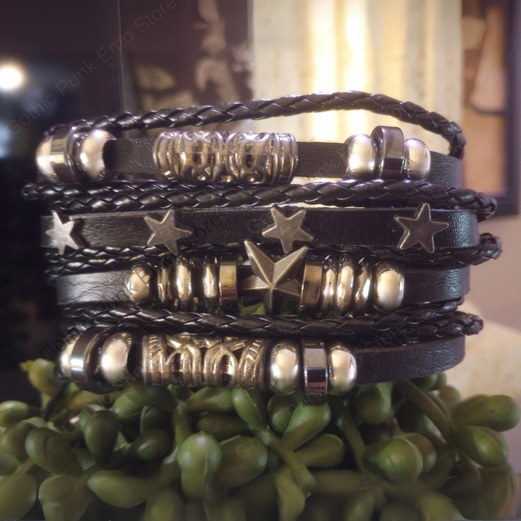 Star Astrology Emo Bracelet