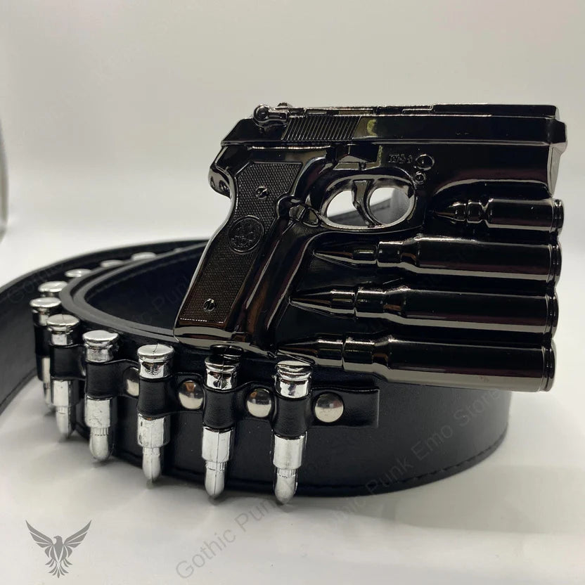 Gun Bullet Rock Belt
