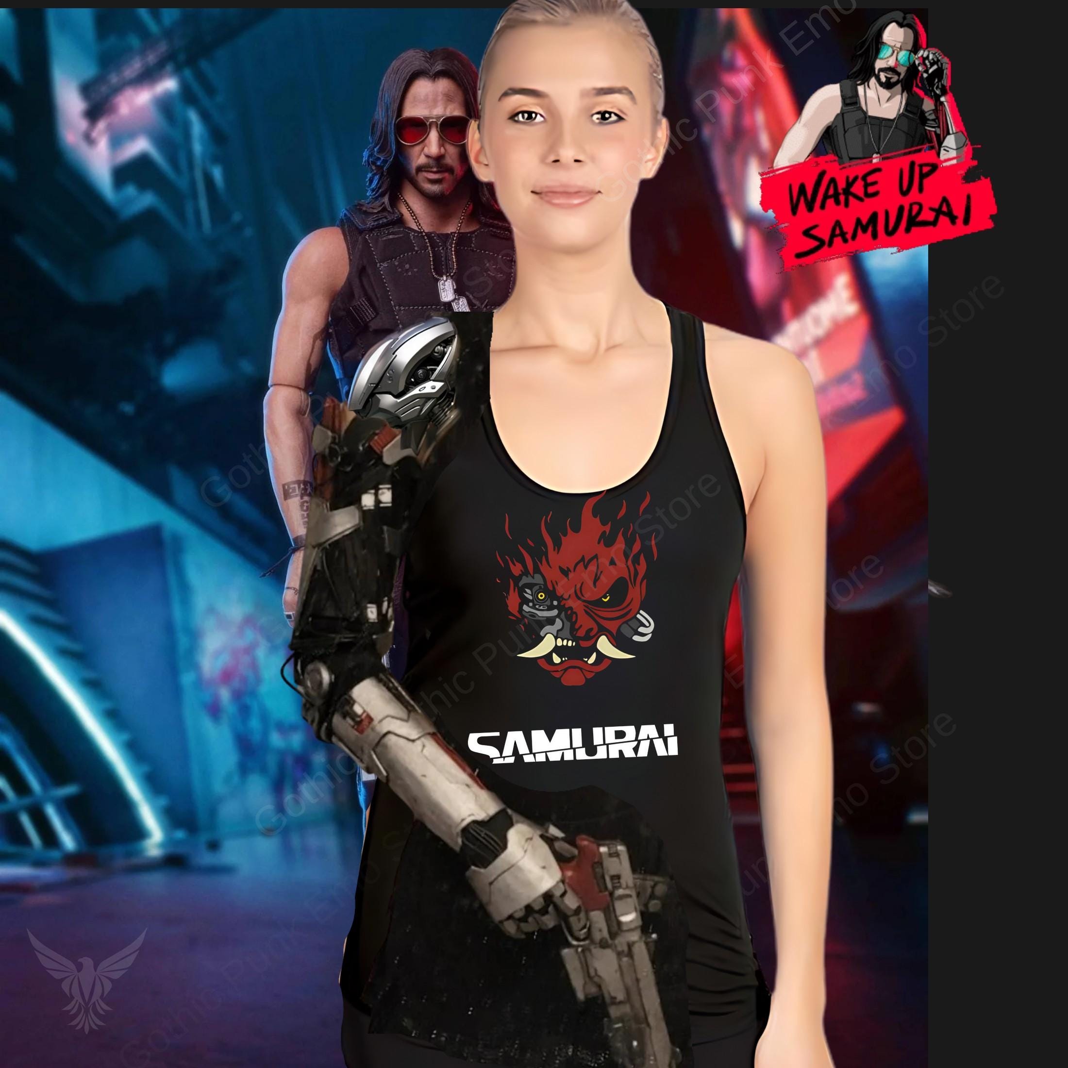 Johnny Silverhand Cosplay Tank Top
