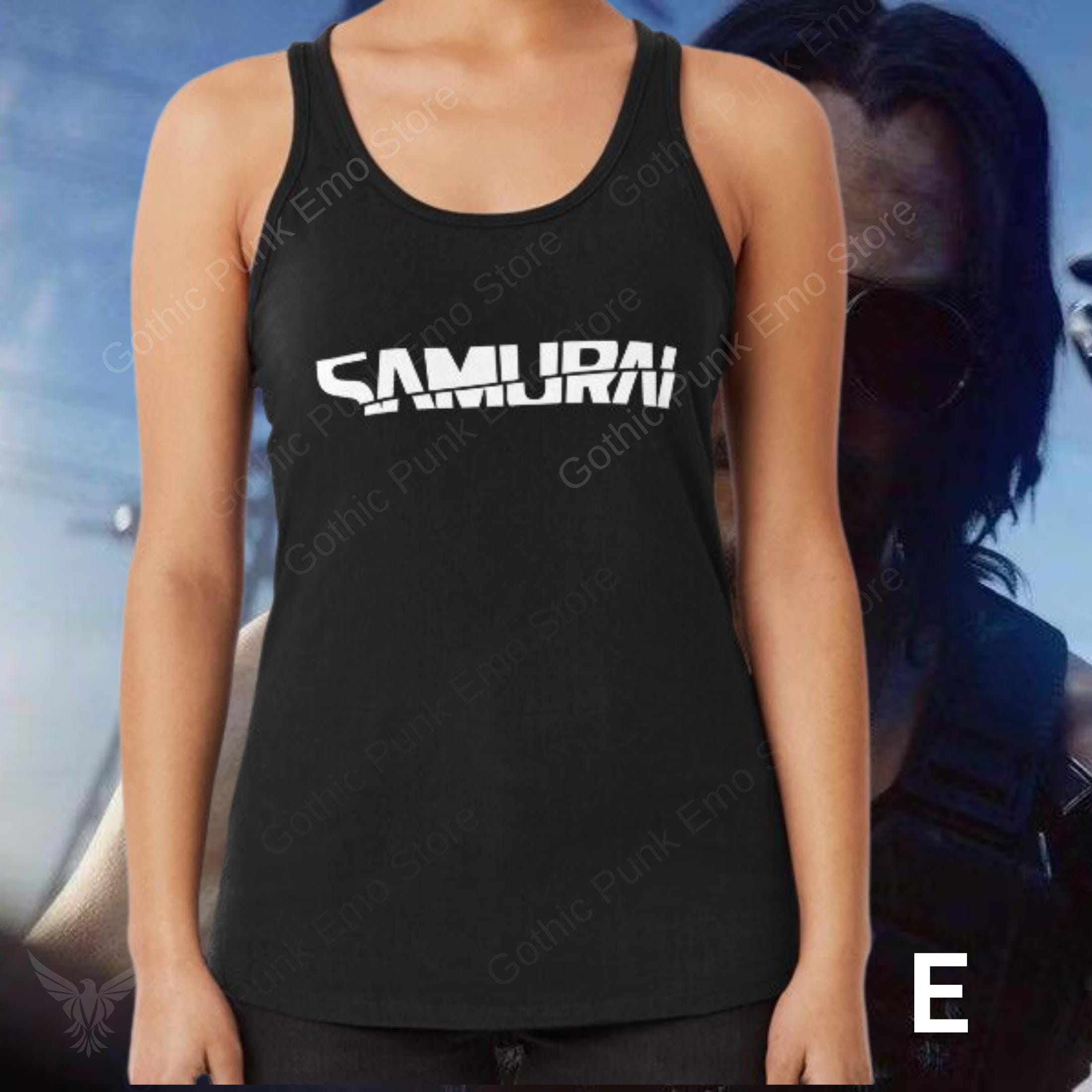Johnny Silverhand Cosplay Tank Top