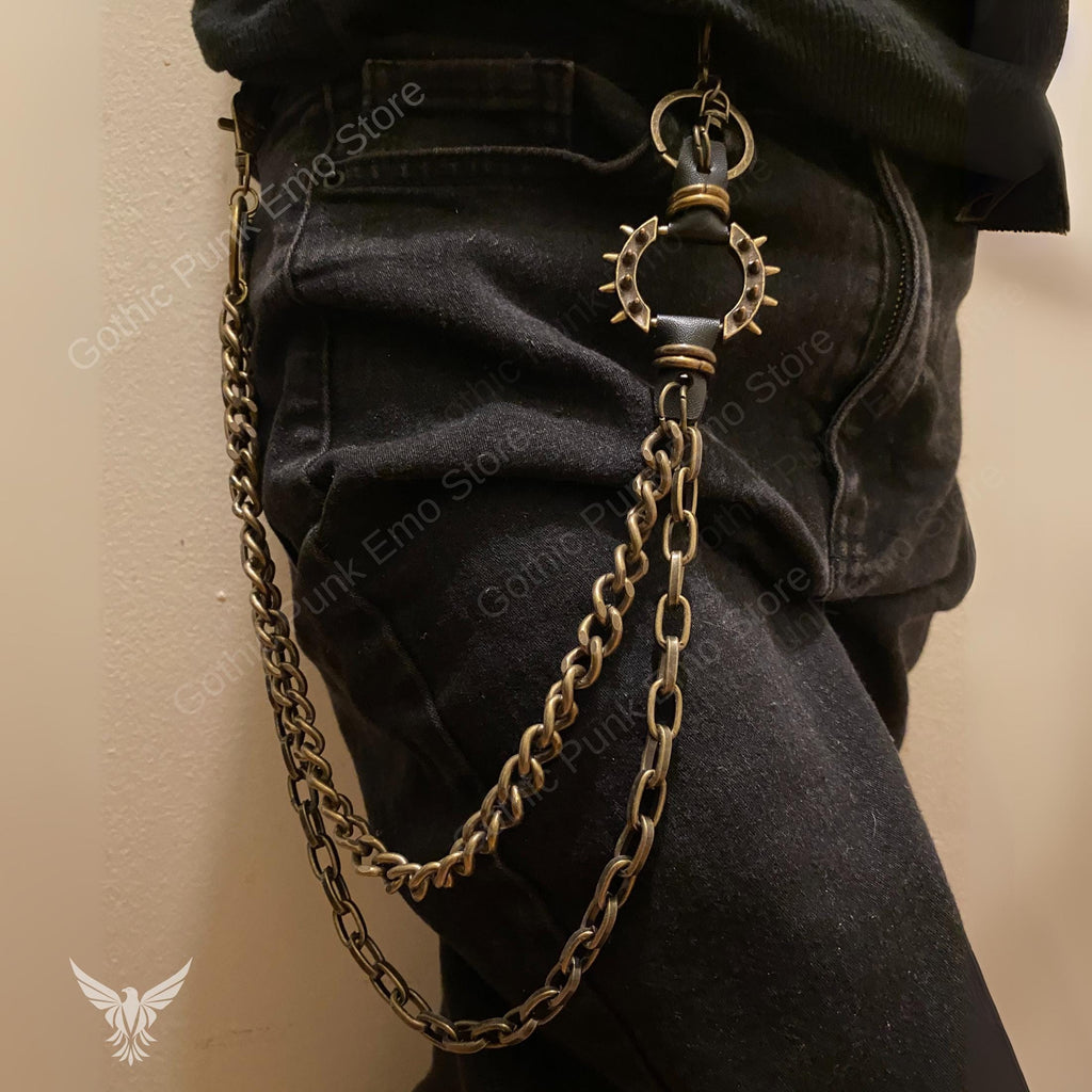Bronze Vintage Wallet Chain