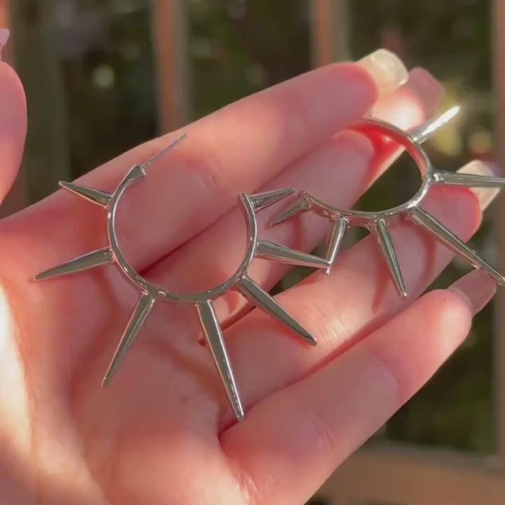 Spiked Gothic Earrings