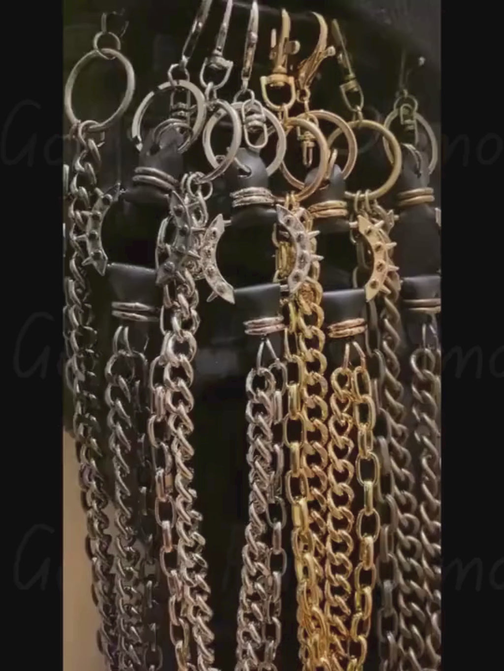 Bronze Vintage Wallet Chain