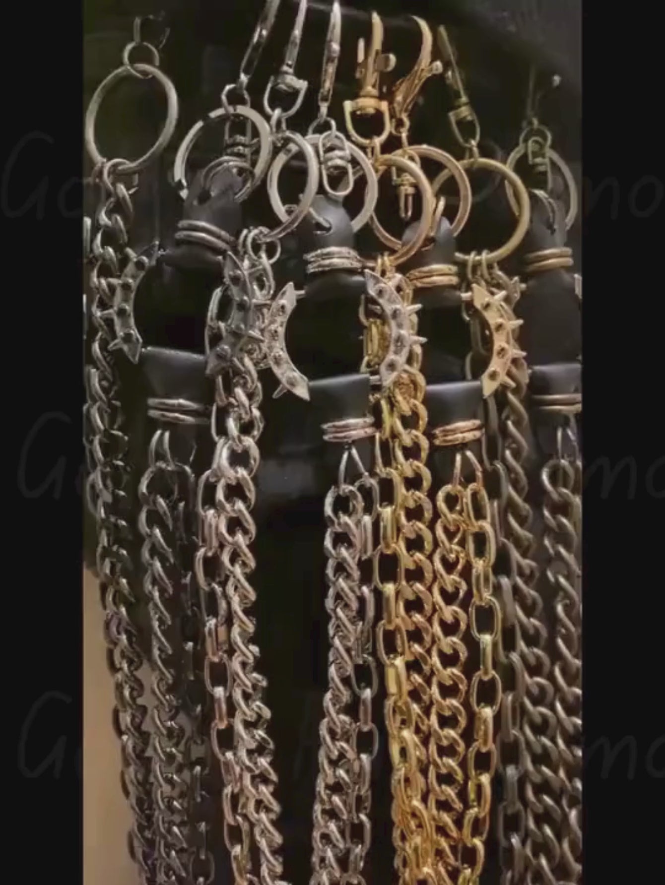 Bronze Vintage Wallet Chain
